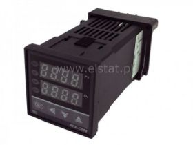 Sterownik temp. REX; czujnik K; 400°C; PRK + 1 AL