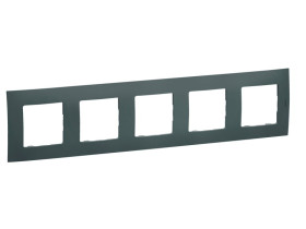 NOWE NILOE Ramka 5 pięciokrotna oliwkowa olive green NP115OL LEGRAND