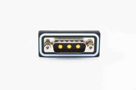 Złącze D-Sub lutowane 9-pinowe Żeński Kątowe Montaż na panelu raster 2.74mm