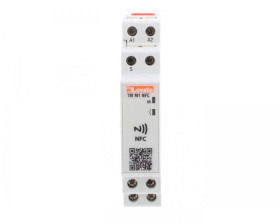 Przekaźnik czasowy wielofunkcyjny 0,1s-999h 1P 8A 12-240V AC/DC programowalny NFC TMM1NFC