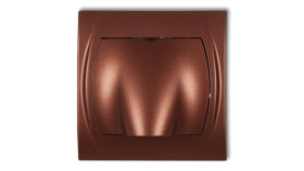 Logo Wypust Kablowy Brązowy Metalik 9Lwpk