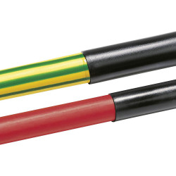 HellermannTyton 315-50950 thin-walled flexible black Heatshrink tubing 2:1