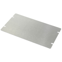 Hammond 1434-845 Chassis Bottom Panel 203 x 114mm Aluminium Natural
