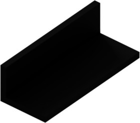 Cooling angle, (L x W x H) 100 x 40 x 30 mm, 3.7 K/W, black anodized, 10067437
