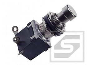 Przełącznik przyciskowy PBS-24-102 ON-ON;srebrny;bistabilny;2A;250VAC;