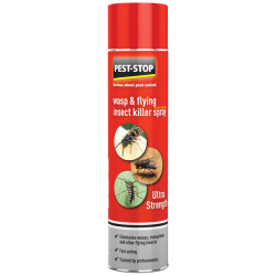 Pest-Stop PSWFIK Wasp &amp; Flying Insect Killer Spray 300ml