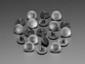 Large Short Plastic Snap Rivets - 9mm to 13mm - 10 pack [Discontinued]