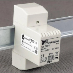Transformator 1-fazowy modułowy bezpieczeństwa PSS 10 230/ 12V 0,87A, na szynę DIN, IP40, Ta 40, 16009-0066