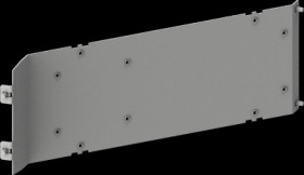 Subdivision, rear field busbar connection, sheet steel, (W x H x D) 600 x 150 x 400 mm, 8PQ5000-3BA52