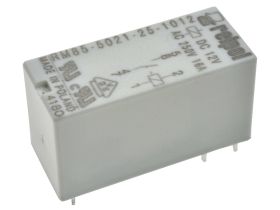 Przekaźnik; elektromagnetyczny miniaturowy; RM85-5021-25-1012 inrush; 12V; DC; 1 styk zwierny; 16A; 250V AC; 16A; 24V DC; do dru