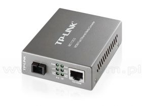 Media konwerter światłowodowy 10/100M RJ-45/SC, SM 1310nm, 20km, WDM (TP-Link MC112CS-20)