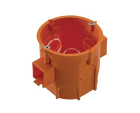 Puszka instalacyjna PK60 Lux głęboka z wkrętami pomarańczowa A.0006LP /110szt./