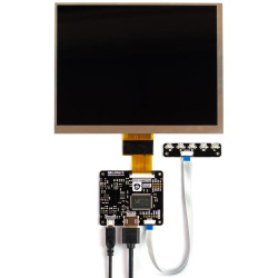 Pimoroni HDMI 8" LCD Screen Kit (1024x768) - PIM372