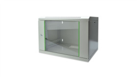 Szafa Krosowa Soho Wisząca Jednosekcyjna 19 Cali 7U 600X450 Szara Dn-19 07-U-Ec