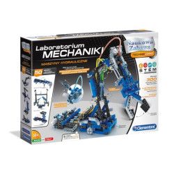 Zestaw konstrukcyjny Laboratorium Mechaniki - Maszyny Hydrauliczne - Clementoni 50097