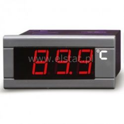 Termometr LED szara obudowa -30 +110stC; 12-24V