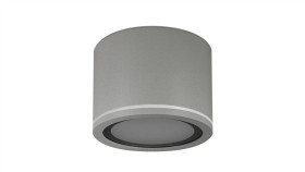 Punktowa Oprawa Sufitowa Do Łazienki Uma Sand Light Grey Ip54 Okrągła Szara...