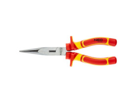 Szczypce wydłużone proste 200 mm 1000V CrV polerowane 01-225 TOPEX