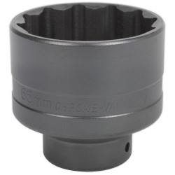 Sealey SX0150 Impact Socket 65mm 12-Point 3/4&quot;Sq Drive