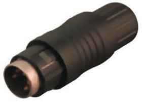 Złącze wielostykowe przemysłowe 19-pinowe Miniaturowe Montaż na kablu Gniazdo binder