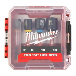 Zestaw nasadek sześciokątnych (fi 7/8/10/13 mm) 4932492445