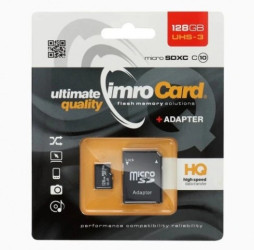 PAMIEC MICRO SDXC 128GB CLASS 10