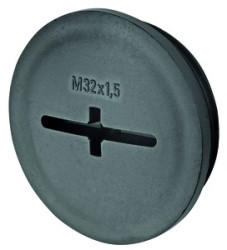 Dummy plug, M40, black, 19000005173