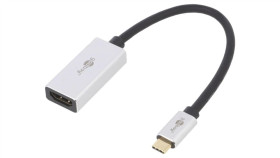 Usbc-Hdmi/F-0.15 Adapter Hdcp 2.2, Hdmi 2.1 Hdmi Gniazdo, Usb C Wtyk Złocony
