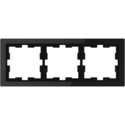 Merten Merten D-Life Ramka potrójna czerń onyksowy MTN4030-6503