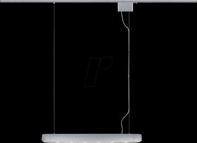 96959 URail pendant light Barre, GU10, max. 6x 10 W, dimmable, chrome