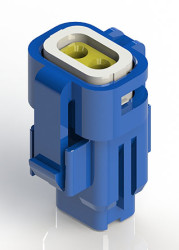 Złącze przewód-przewód Gniazdo Montaż na kablu 2P 250 V EDAC