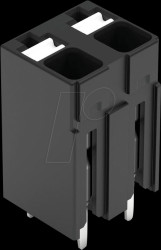 2086-3102 THR PCB terminal block, push-button, 1.5 mm², 2-pin