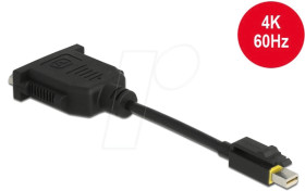 65979 Mini DisplayPort 1.1 to DVI adapter with snap-in function, passi