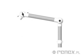 Ramię ALSIDENT 745mm do systemu ALUMINIUM 50 montowane do blatu - czarne połączenia