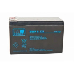 Akumulator VRLA AGM 12V 9Ah (żywotność 6-9lat) MWH9-12L