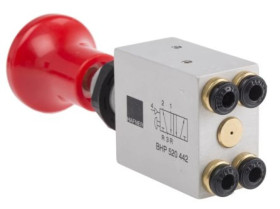 Zawór regulacyjny pneumatyczny z przyciskiem Push In 4 mm 4mm Push In RS PRO