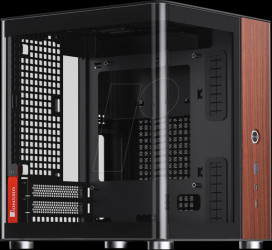 TK-0 Black Jonsbo TK-0 mini tower, Mini-ITX, tempered glass