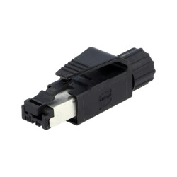 Wtyk telefoniczny 8p4c RJ45 ekranowane, złocony, IDC / 09451511100