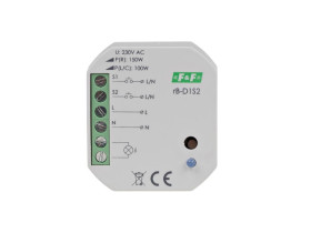 Moduł ściemniacza oświetlenia Bluetooth do sterowania pracą źródeł świetlnych z płynną regulacją intensywności 230V rB-D1S2 Prox