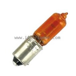 12V 21W BAY9s AMBER halogen Bosma 0948 Żarówka 12V 21W BAY9S hologen pomarańczowy /AMBER/