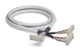 Kabel do sterowników programowalnych PLC Phoenix Contact Kabel i złącze Emerson DeltaV 2298438