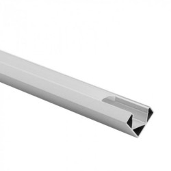 Profil R02 narożny biały +klosz mleczny 2m