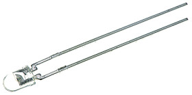 Dioda LED THT zielona, 2-Pin, 2,5 V, 34°, Kingbright