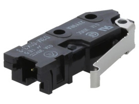 Mikroprzełącznik SNAP ACTION z dźwignią symulującą rolkę D3M01K33 D3M-01K3-3