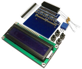 MyPi - Read Your Pi - LCD & Board Kit (16x2 Blue & White) [discontinued]