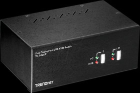 TK-240DP 2-Port Dual Monitor DisplayPort KVM Switch