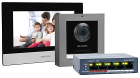 DS-KIS602(B) - zestaw wideoodomofonowy IP