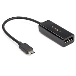 Adapter, 8K, do wyświetlaczy: 1, USB C, USB C, DisplayPort
