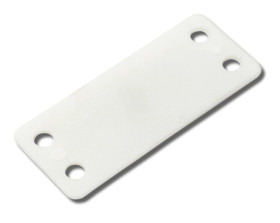 Tabliczka opisowa biała 60x25mm BMTO6025 /100szt./