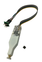 Sonda pomiarowa (klips) SO8 150mils (SOIC 8-pin R=1,27mm) z przewodem i adapterem DIL8